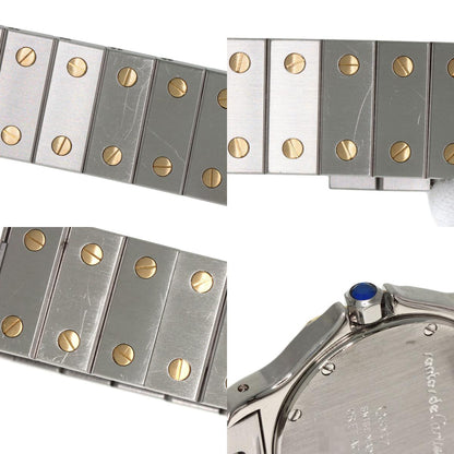 CARTIER Santos Octagon LM Watches Stainless Steel/SSxK18YG mens