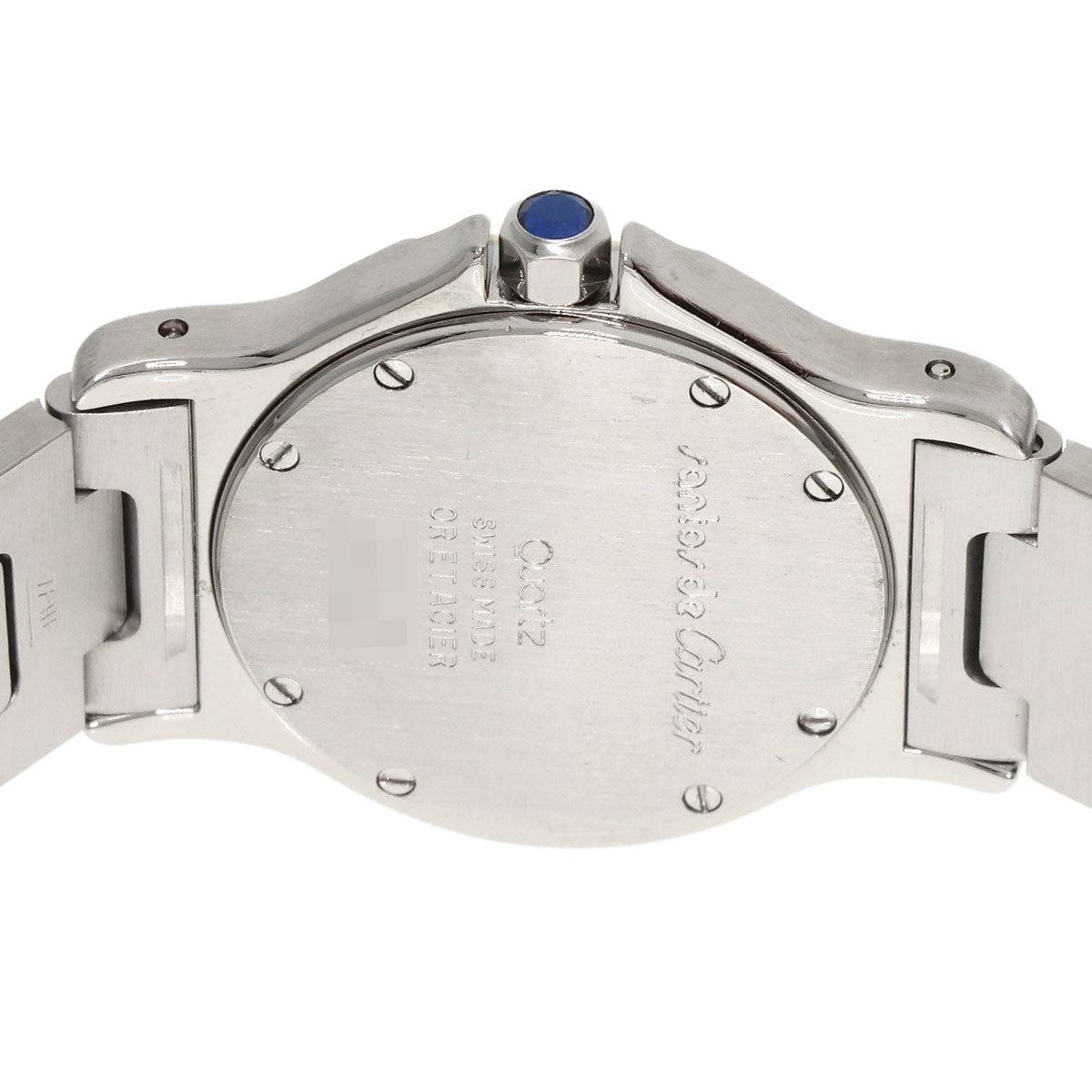 CARTIER Santos Octagon LM Watches Stainless Steel/SSxK18YG mens