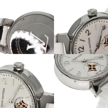 LOUIS VUITTON Tambour Moon Star Watches Q8J10 Stainless Steel/Rubber Ladies