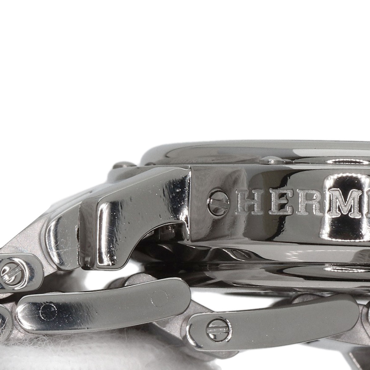 HERMES Clipper Chronograph Watches CL1.310 Stainless Steel/Stainless Steel Ladies