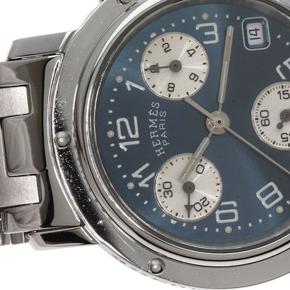 HERMES Clipper Chronograph Watches CL1.310 Stainless Steel/Stainless Steel Ladies