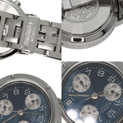 HERMES Clipper Chronograph Watches CL1.310 Stainless Steel/Stainless Steel Ladies