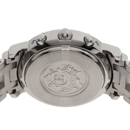 HERMES Clipper Chronograph Watches CL1.310 Stainless Steel/Stainless Steel Ladies