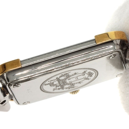 HERMES Clojure Watches CR1.220 Stainless Steel/SSxGP Ladies