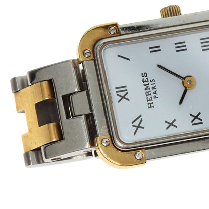 HERMES Clojure Watches CR1.220 Stainless Steel/SSxGP Ladies