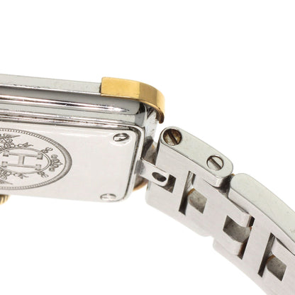 HERMES Clojure Watches CR1.220 Stainless Steel/SSxGP Ladies