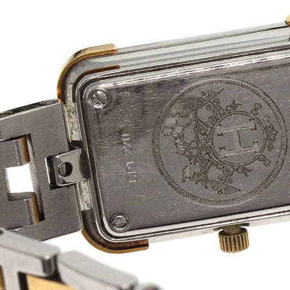 HERMES Clojure Watches CR1.220 Stainless Steel/SSxGP Ladies
