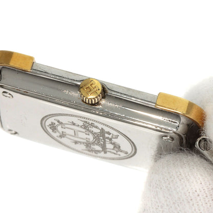 HERMES Clojure Watches CR1.220 Stainless Steel/SSxGP Ladies