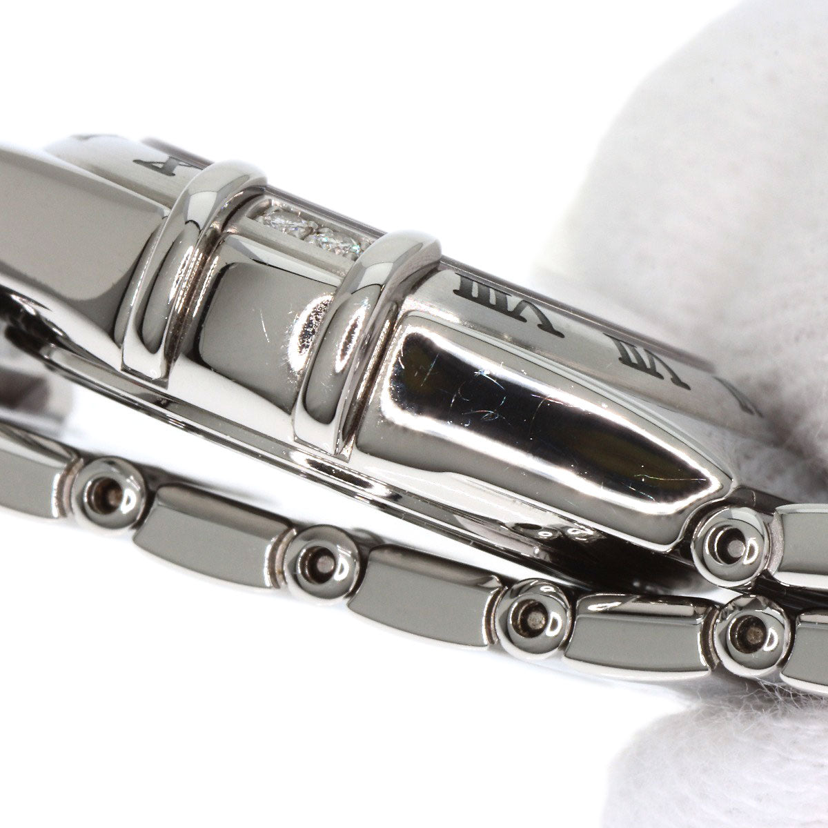 OMEGA Constellation Mini My Choice 4P 12P Diamond Watches 1566.66 Stainless Steel/Stainless Steel Ladies