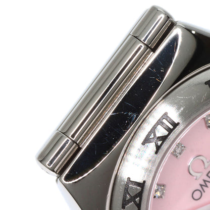 OMEGA Constellation Mini My Choice 4P 12P Diamond Watches 1566.66 Stainless Steel/Stainless Steel Ladies