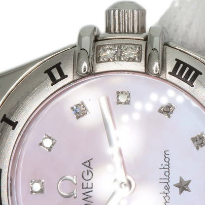 OMEGA Constellation Mini My Choice 4P 12P Diamond Watches 1566.66 Stainless Steel/Stainless Steel Ladies