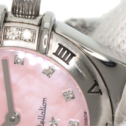 OMEGA Constellation Mini My Choice 4P 12P Diamond Watches 1566.66 Stainless Steel/Stainless Steel Ladies