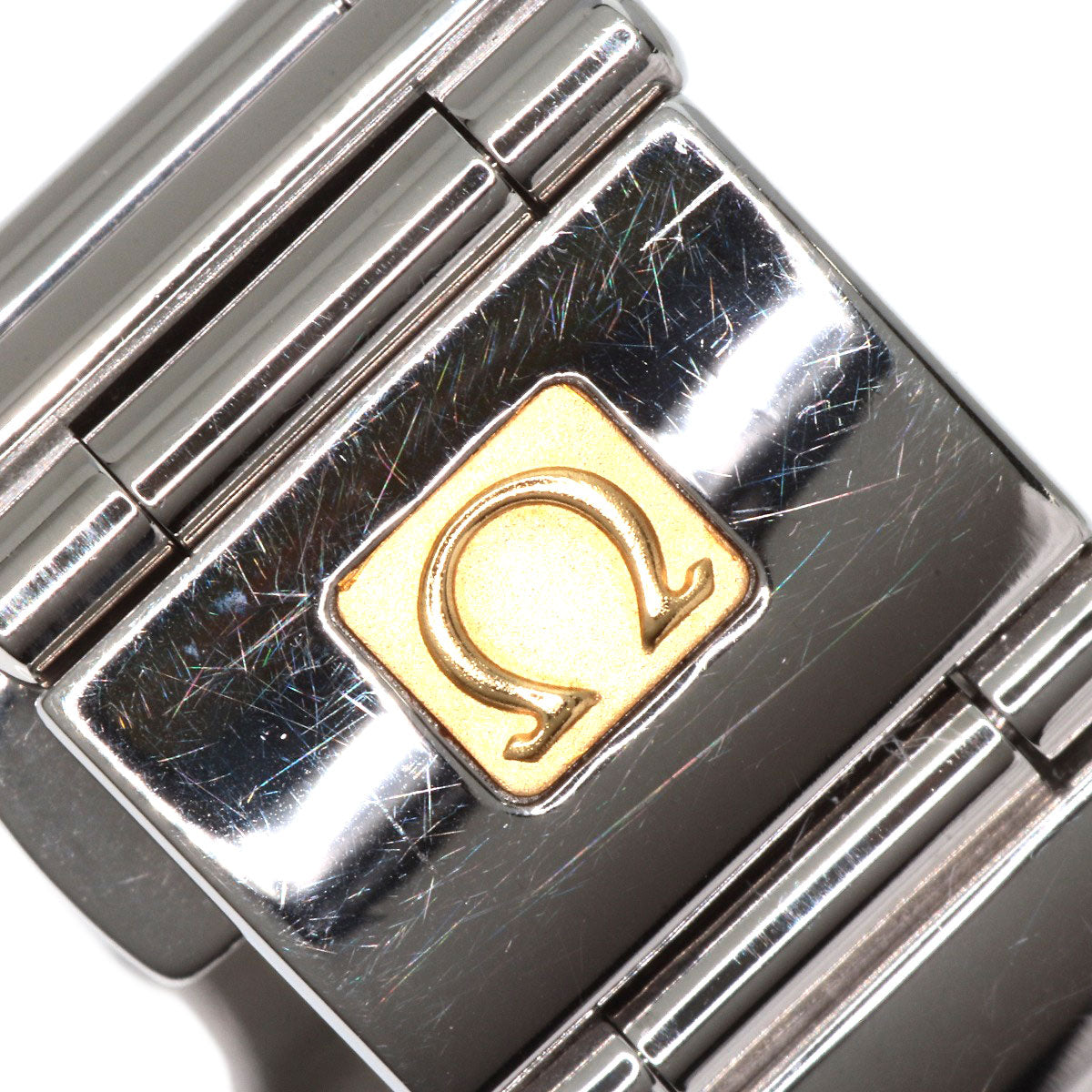 OMEGA Constellation Mini My Choice 4P 12P Diamond Watches 1566.66 Stainless Steel/Stainless Steel Ladies