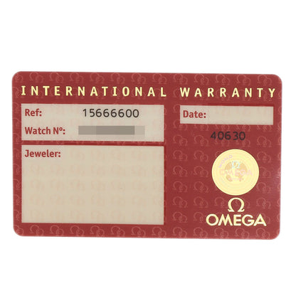 OMEGA Constellation Mini My Choice 4P 12P Diamond Watches 1566.66 Stainless Steel/Stainless Steel Ladies