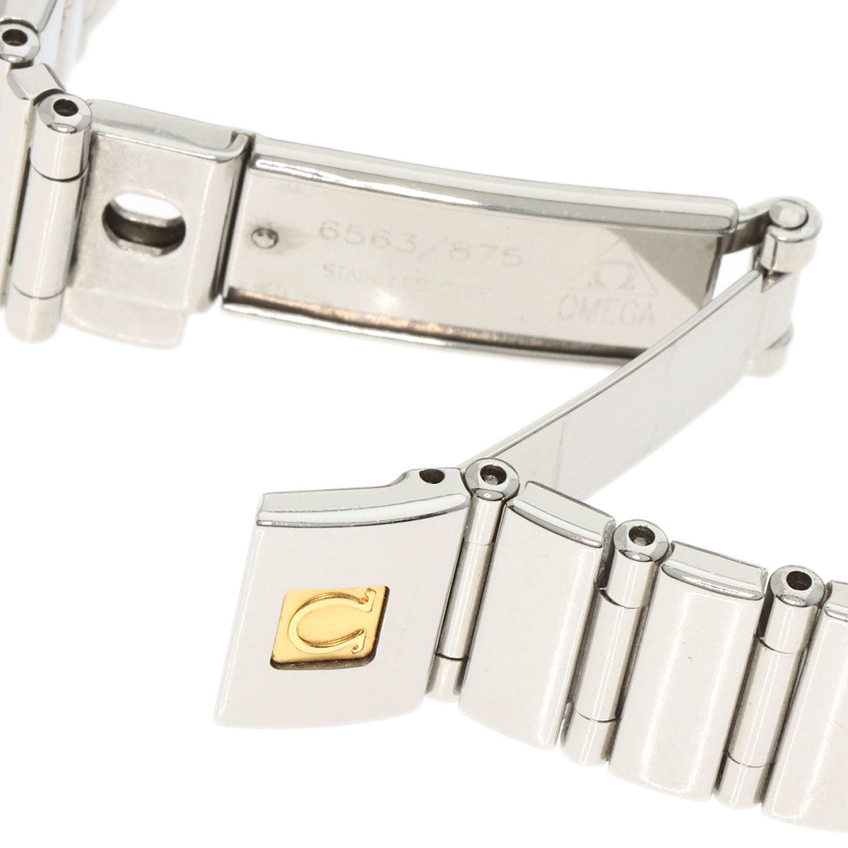 OMEGA Constellation Mini My Choice 4P 12P Diamond Watches 1566.66 Stainless Steel/Stainless Steel Ladies