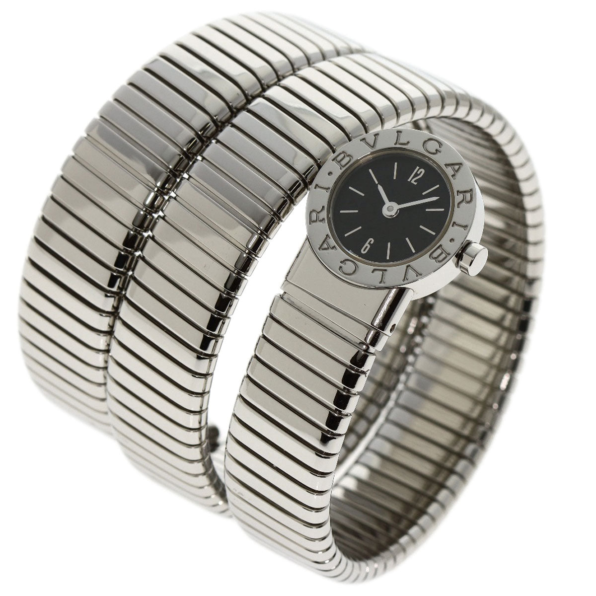 BVLGARI Tubogas snake Watches BB191TS Stainless Steel/Stainless Steel Ladies