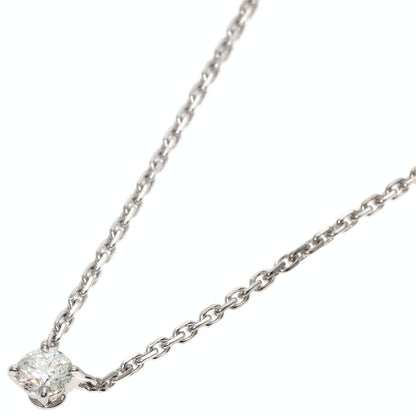 CARTIER   Necklace Diamond G-VS1-V K18 White Gold Ladies