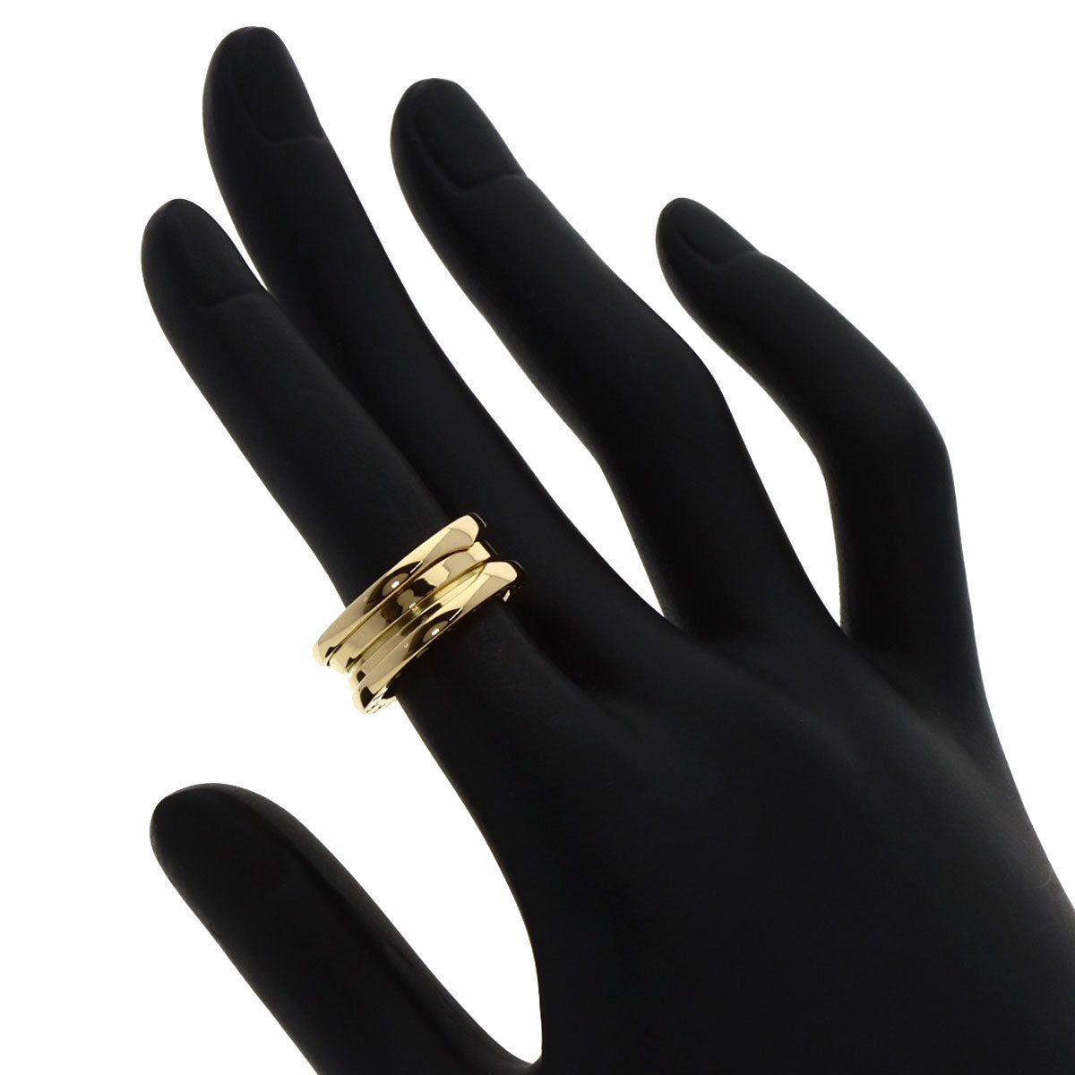 BVLGARI   Ring B.zero1 2 Band #48 K18 Yellow Gold Ladies