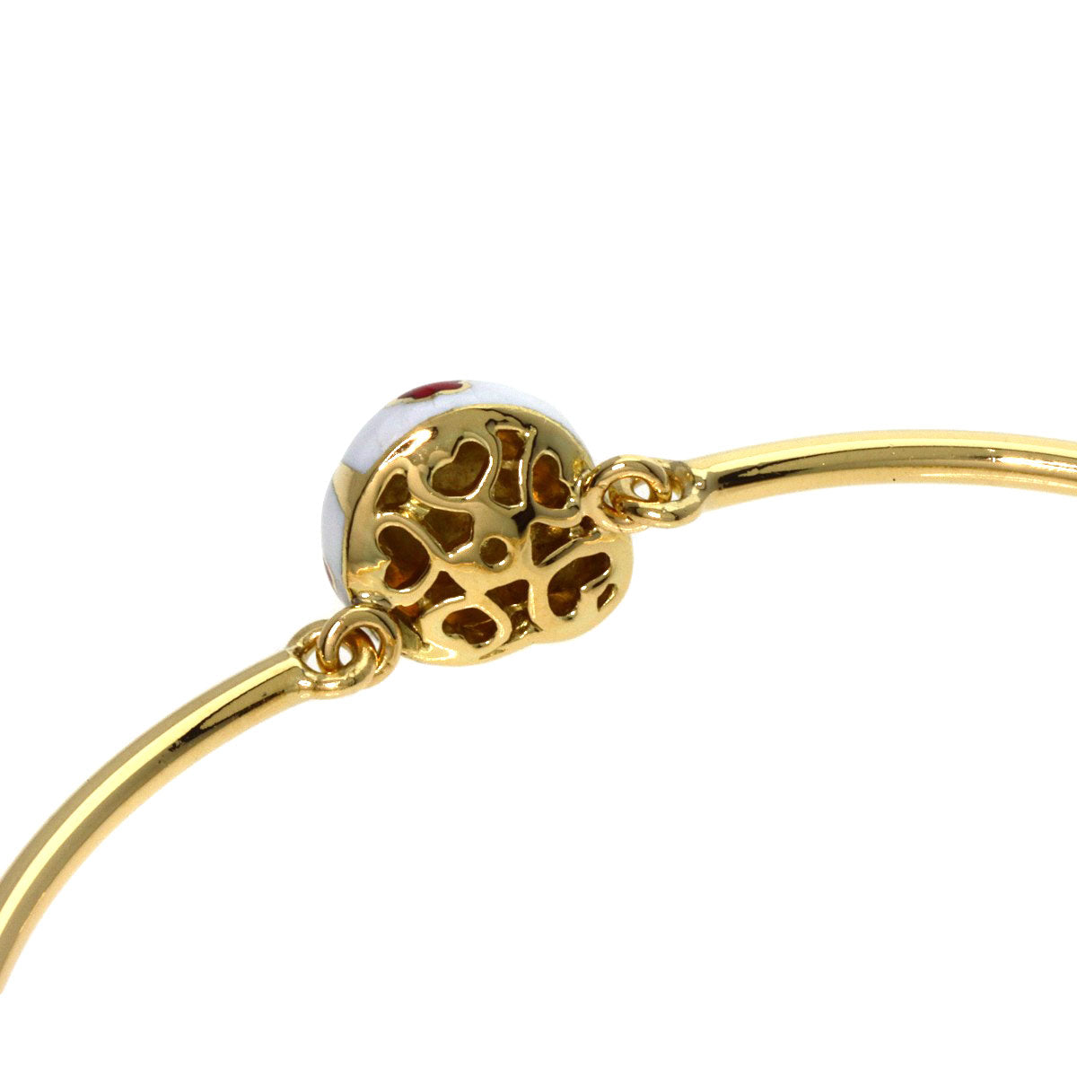 Ponte Vecchio   Bracelet Ladybug Enamel K18 Yellow Gold Ladies