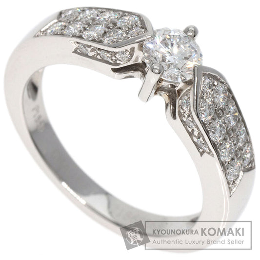 Chaumet Plume de Chaumet Diamond #48 Ring Platinum PT950 Ladies [Used]