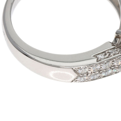 Chaumet Plume de Chaumet Diamond #48 Ring Platinum PT950 Ladies [Used]