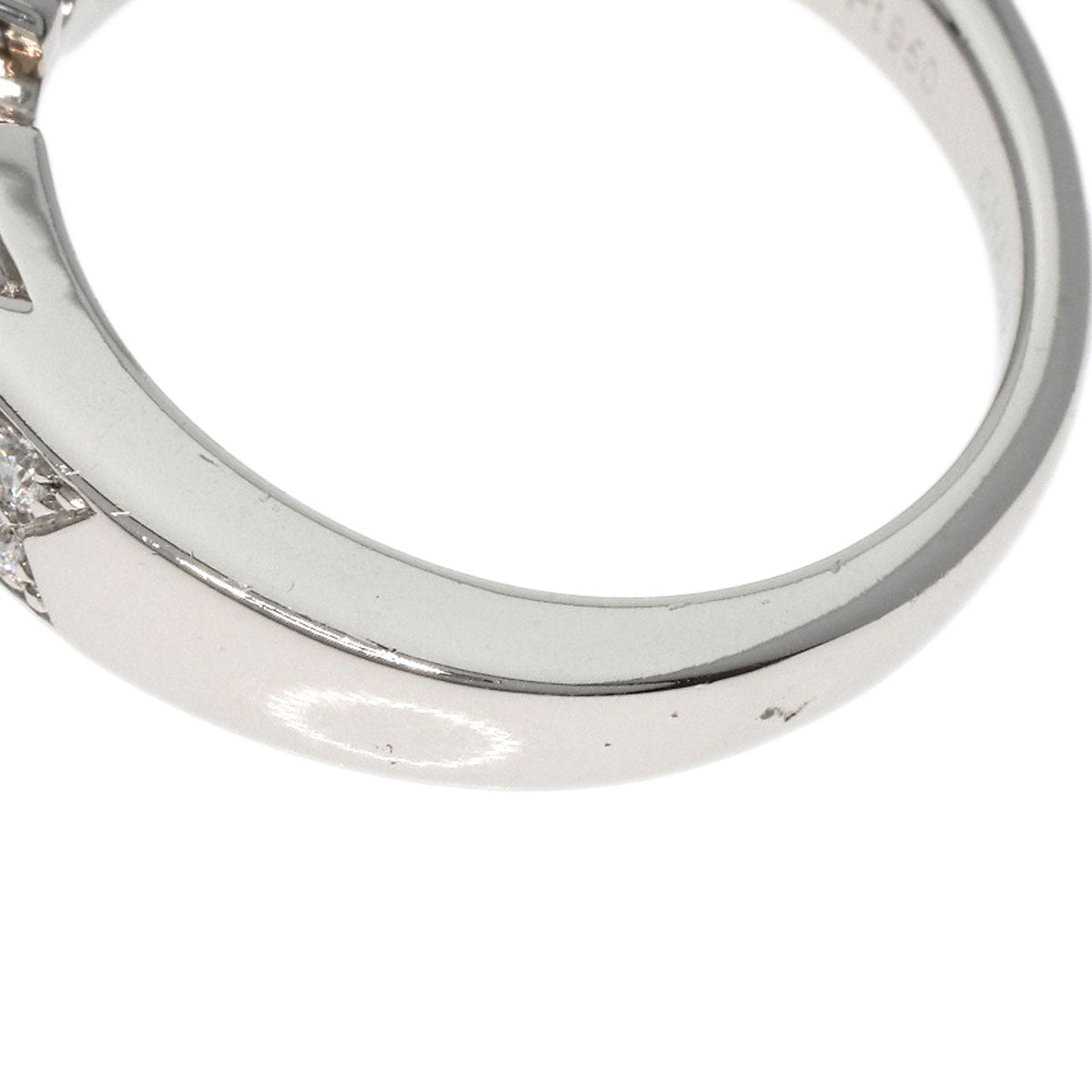 Chaumet Plume de Chaumet Diamond #48 Ring Platinum PT950 Ladies [Used]