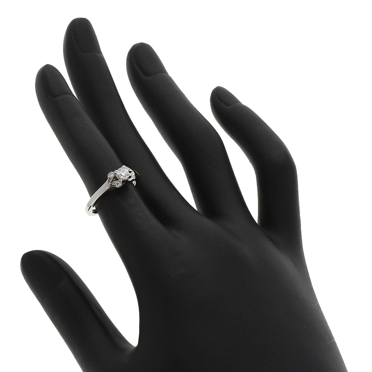 CARTIER Ballerina Diamond # 46 Ring Platinum PT950 Ladies [Used]