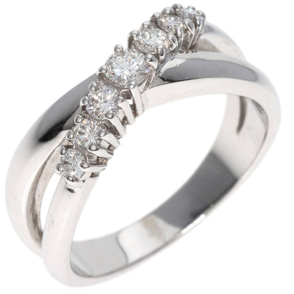 MIKIMOTO   Ring Diamond K18 White Gold Ladies