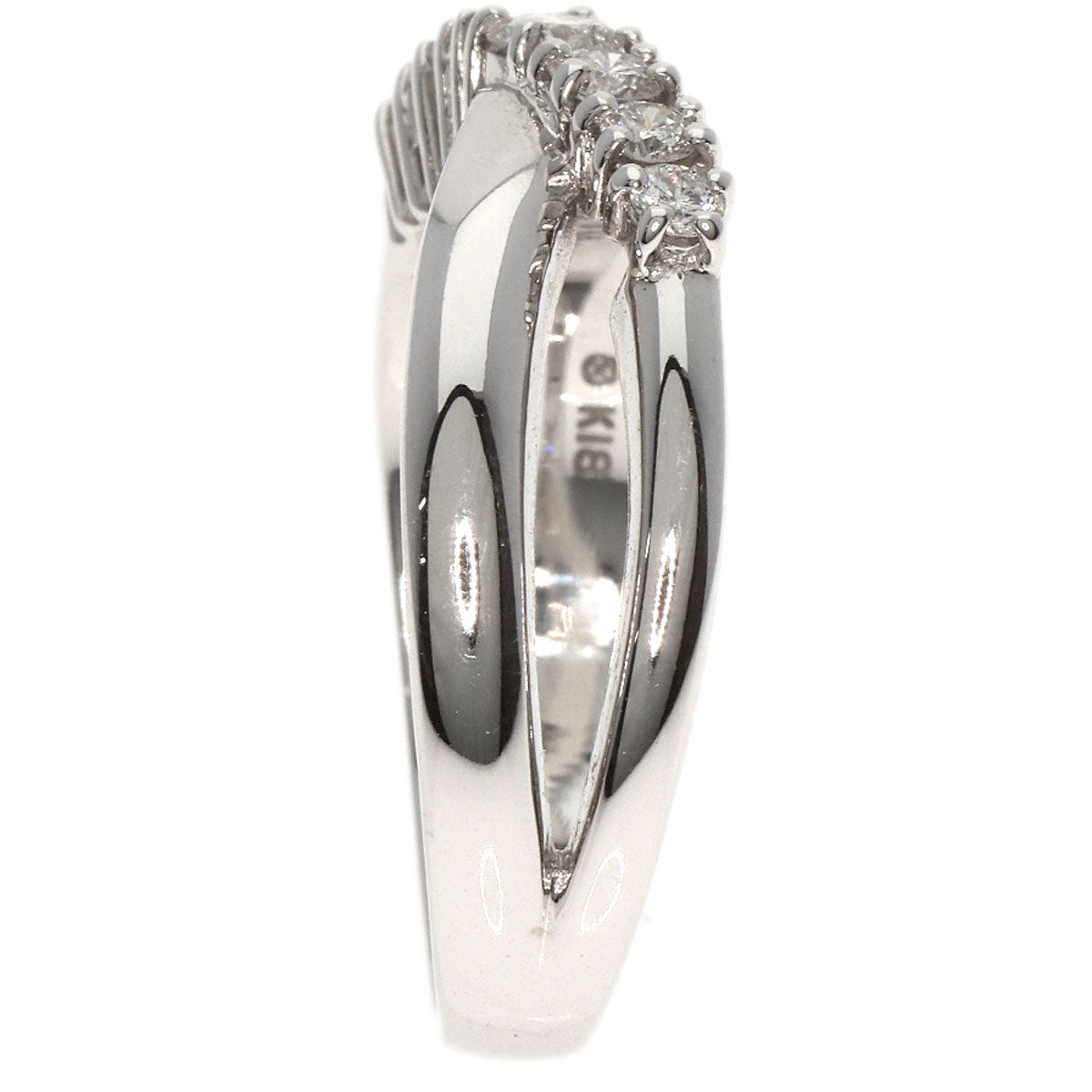 MIKIMOTO   Ring Diamond K18 White Gold Ladies
