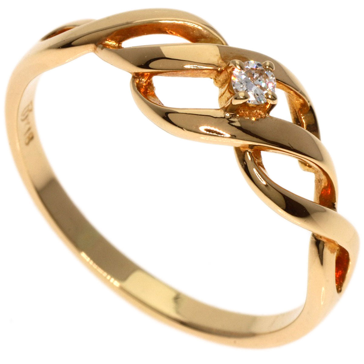 TASAKI   Ring Diamond K18 Yellow Gold Ladies
