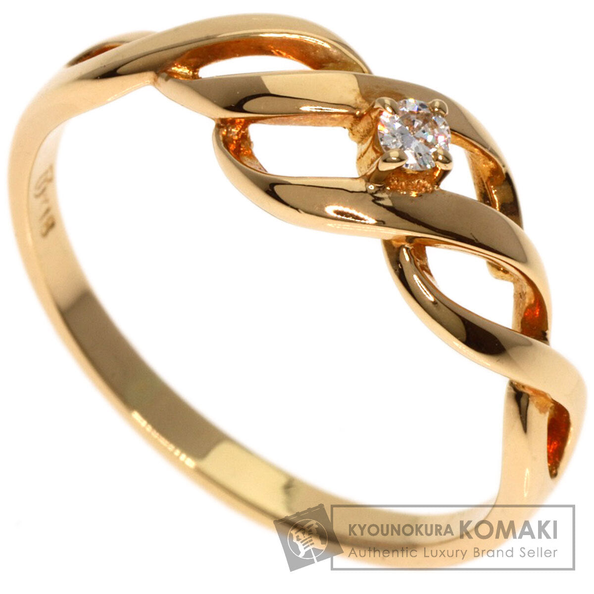 TASAKI   Ring Diamond K18 Yellow Gold Ladies