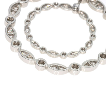 TIFFANY&Co. swing diamond Necklace Platinum PT950 Ladies [Used]