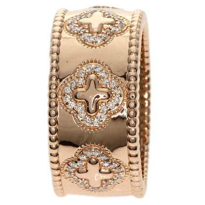 0.4ct Diamond Ring K18 Pink Gold 15.3g　Ladies