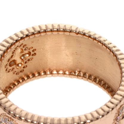 0.4ct Diamond Ring K18 Pink Gold 15.3g　Ladies