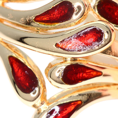 TASAKI Enamel Ring K18 Yellow Gold Ladies [Used]