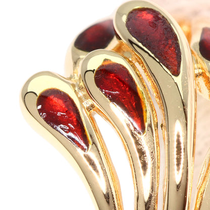 TASAKI Enamel Ring K18 Yellow Gold Ladies [Used]