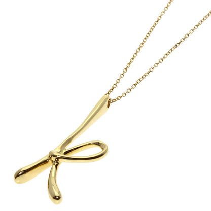 TIFFANY&Co.   Necklace Initial K Large K18 Yellow Gold Ladies