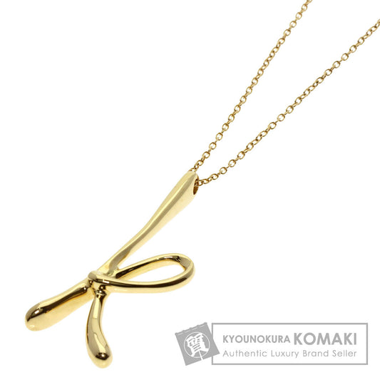 TIFFANY&Co.   Necklace Initial K Large K18 Yellow Gold Ladies