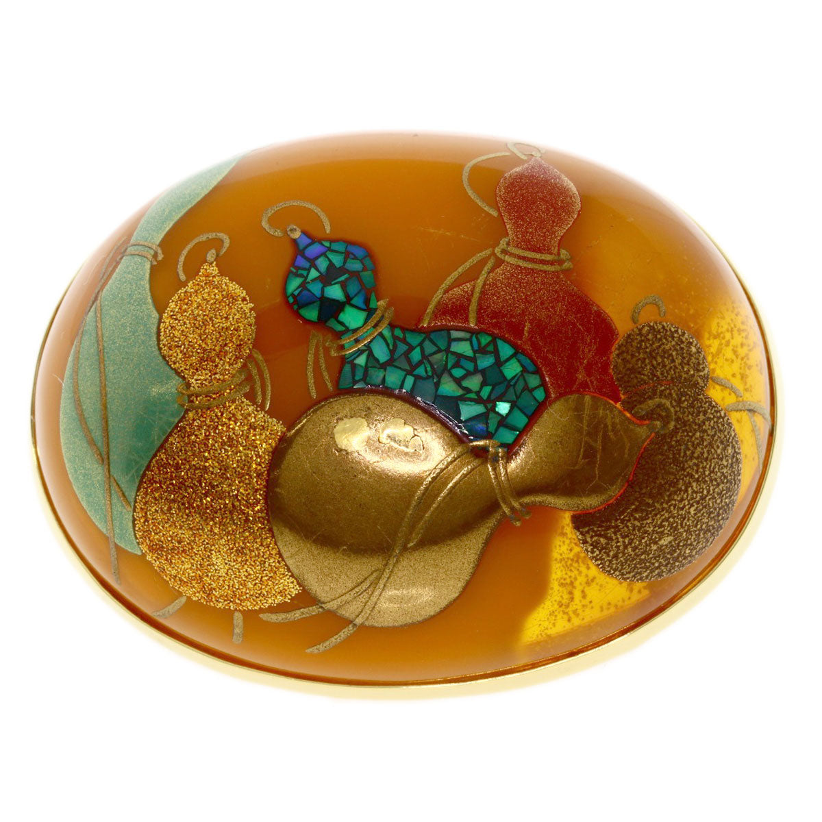 Amber Amber Takeshi Obi closure K18 Yellow Gold  19.7g�@Ladies