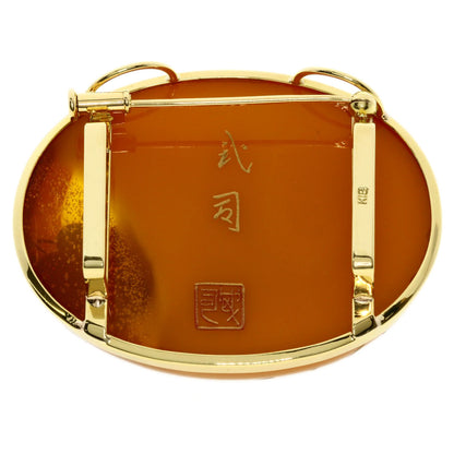 Amber Amber Takeshi Obi closure K18 Yellow Gold  19.7g�@Ladies
