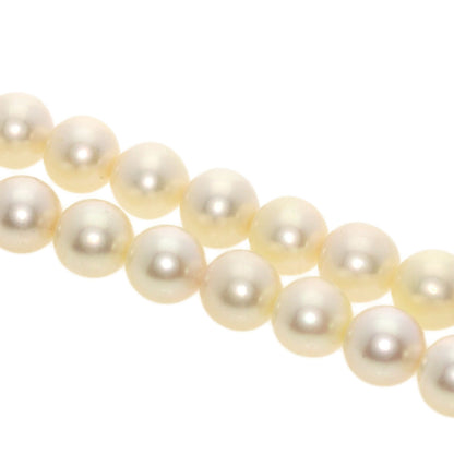 Akoya pearl Pearl Necklace Silver  45.9g　Ladies