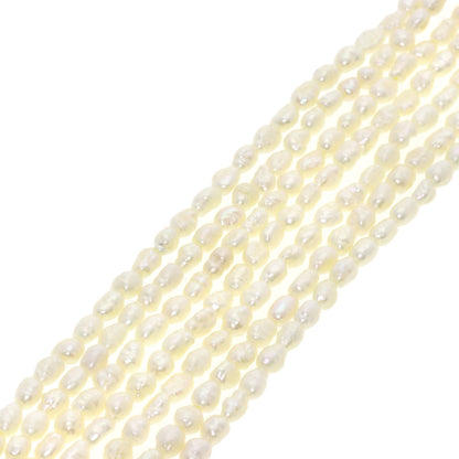 Freshwater Pearl 7 rows Necklace Silver 58.3g　Ladies