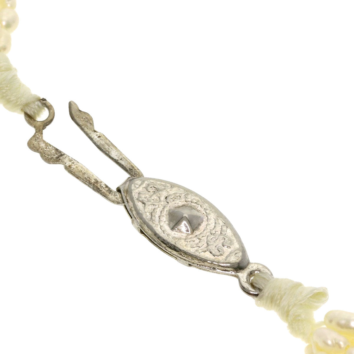 Freshwater Pearl 7 rows Necklace Silver 58.3g　Ladies