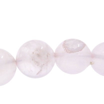 2-piece set Rose Quartz style Necklace Silver 40.5g　Ladies