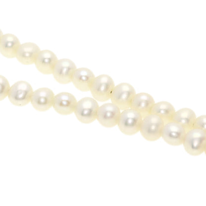 Freshwater Pearl Pearl Necklace K18 Yellow Gold  10.2g　Ladies