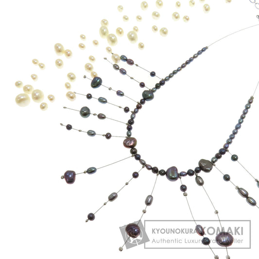 Freshwater Pearl Pearl 2 piece set Necklace Metal 11.3g　Ladies