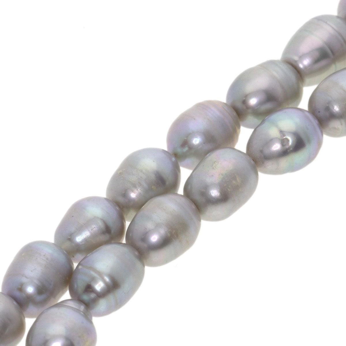 Baroque pearl Pearl Necklace Metal  45.65g　Ladies