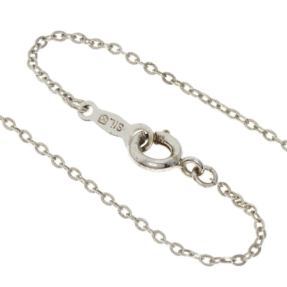 MIKIMOTO   Necklace Heart Motif Pearl Silver Ladies