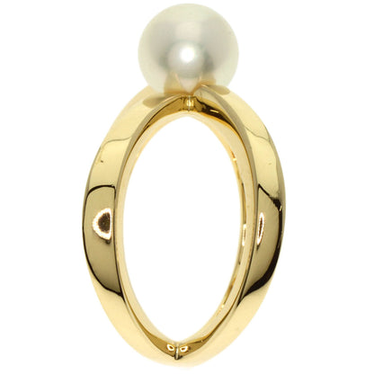 MIKIMOTO   Ring Pearl Pearl K18 Yellow Gold Ladies