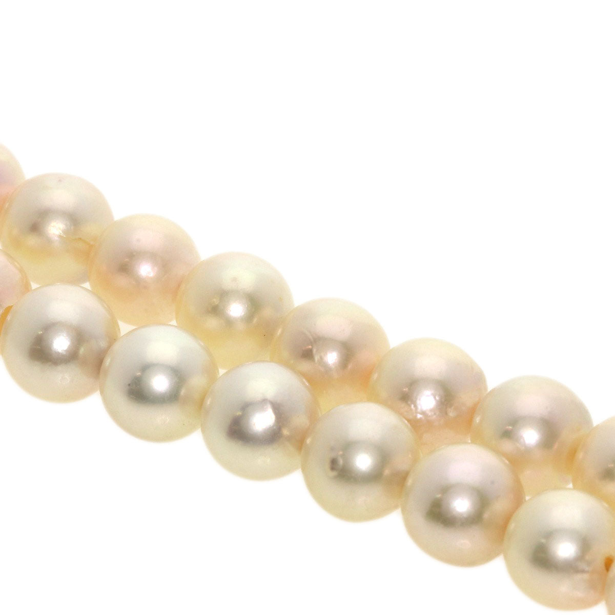 Pearl Pearl Necklace Silver  53.3g　Ladies